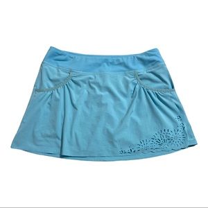 Athleta Laser Cut Tennis Athleisure Style Skort S